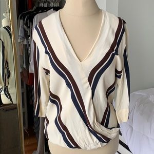 Topshop Striped Top